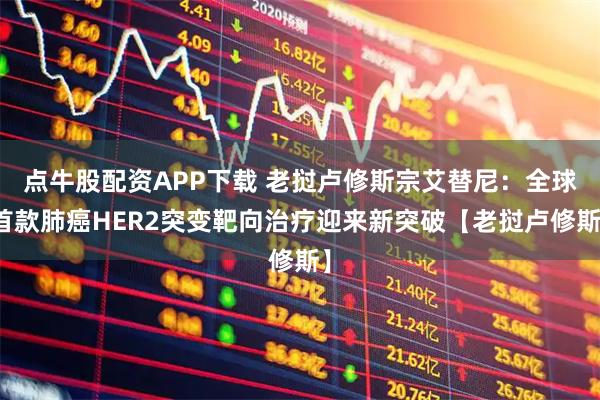 点牛股配资APP下载 老挝卢修斯宗艾替尼：全球首款肺癌HER2突变靶向治疗迎来新突破【老挝卢修斯】